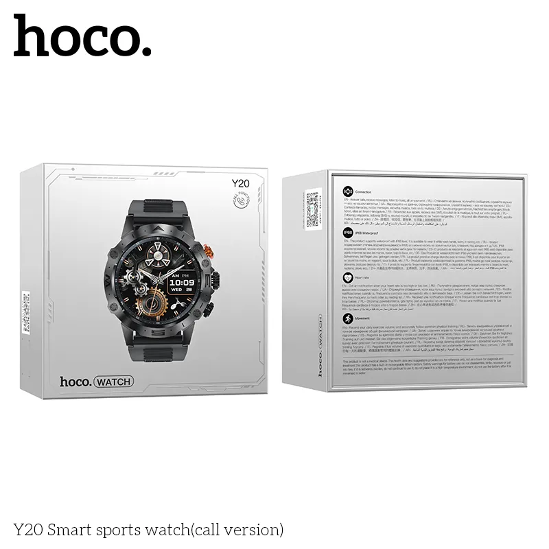 Kích thước nhỏ gọn 1.53 inch giúp Đồng Hồ Thông Minh Hoco Y20 dễ dàng mang theo