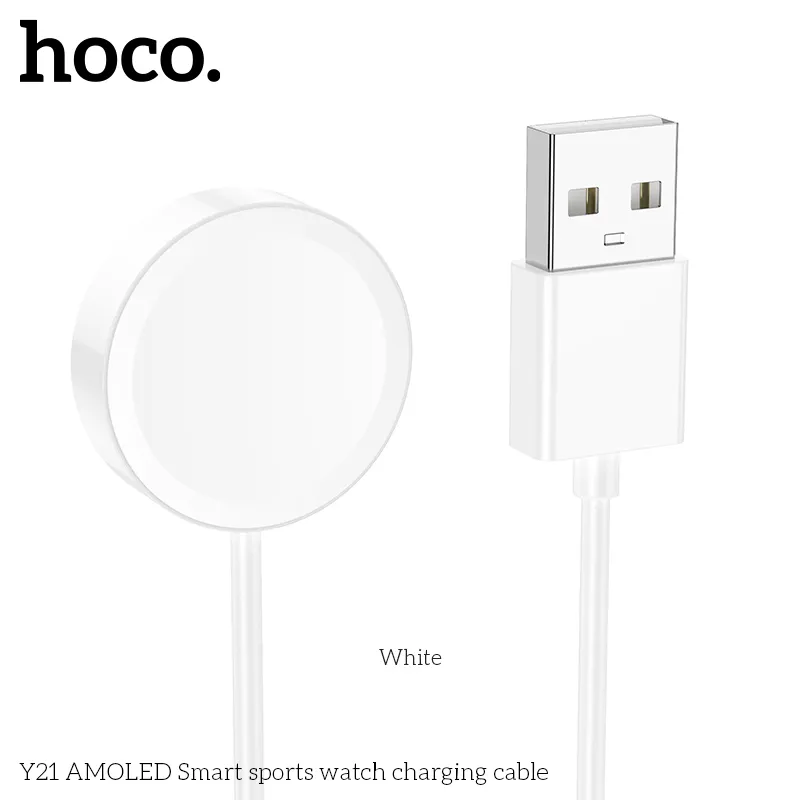 Cáp sạc đồng hồ Hoco Y20 chất lượng cao, thiết kế nhỏ gọn, tiện lợi sử dụng