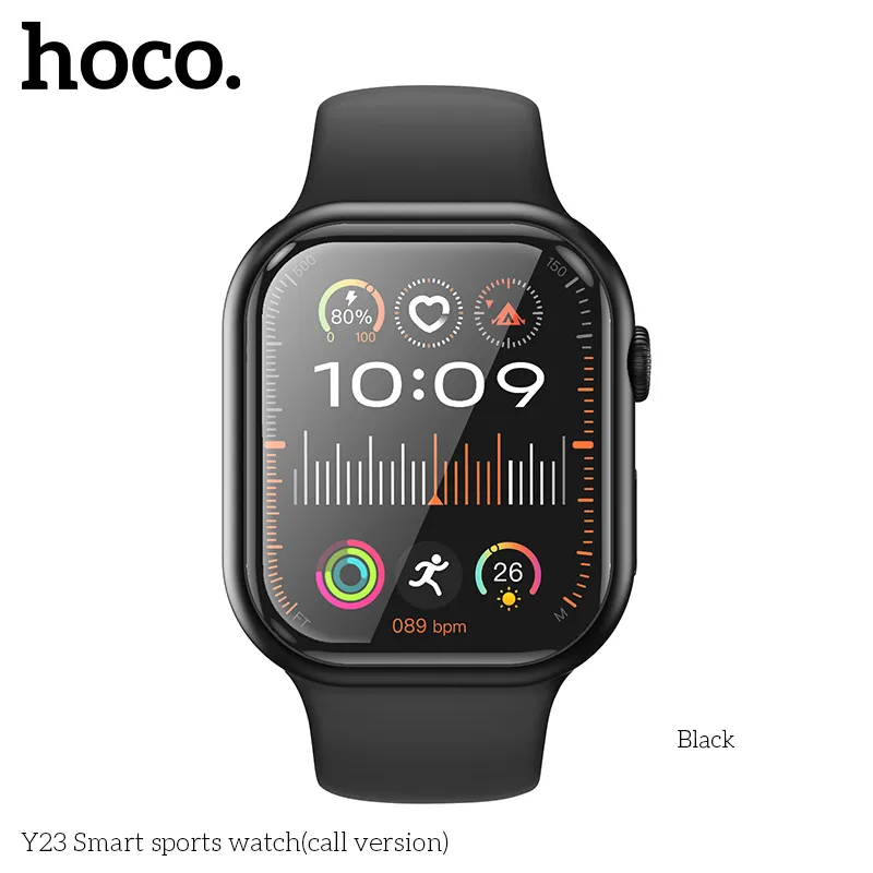 Đồng Hồ Thông Minh Hoco Y23 phiên bản nghe gọi, thiết kế hiện đại, màn hình 2.02 inch sắc nét