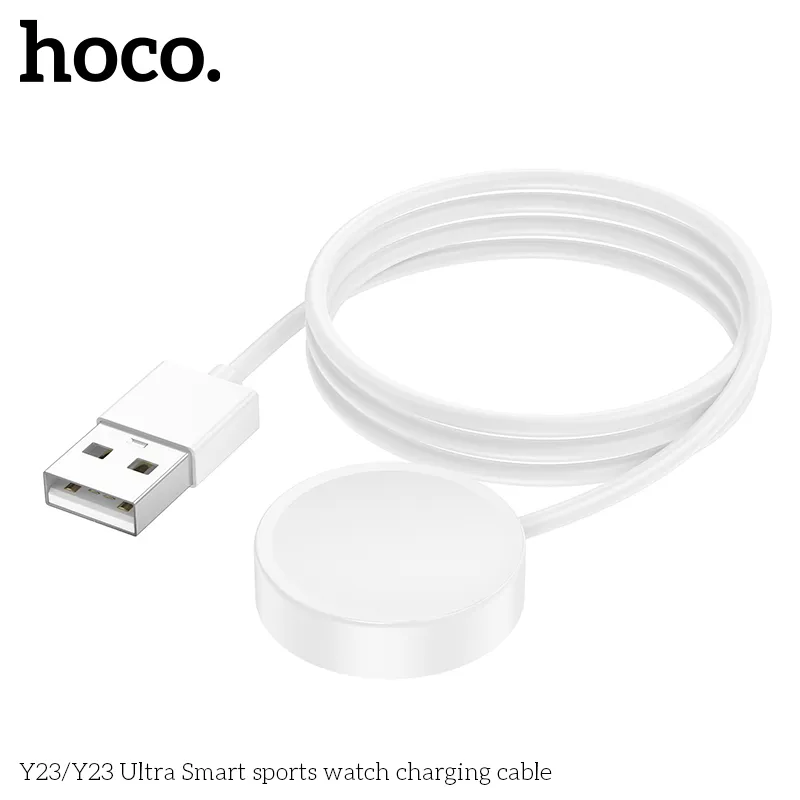 Cáp sạc Hoco Y23/Y23 Ultra cho đồng hồ thông minh chất lượng cao