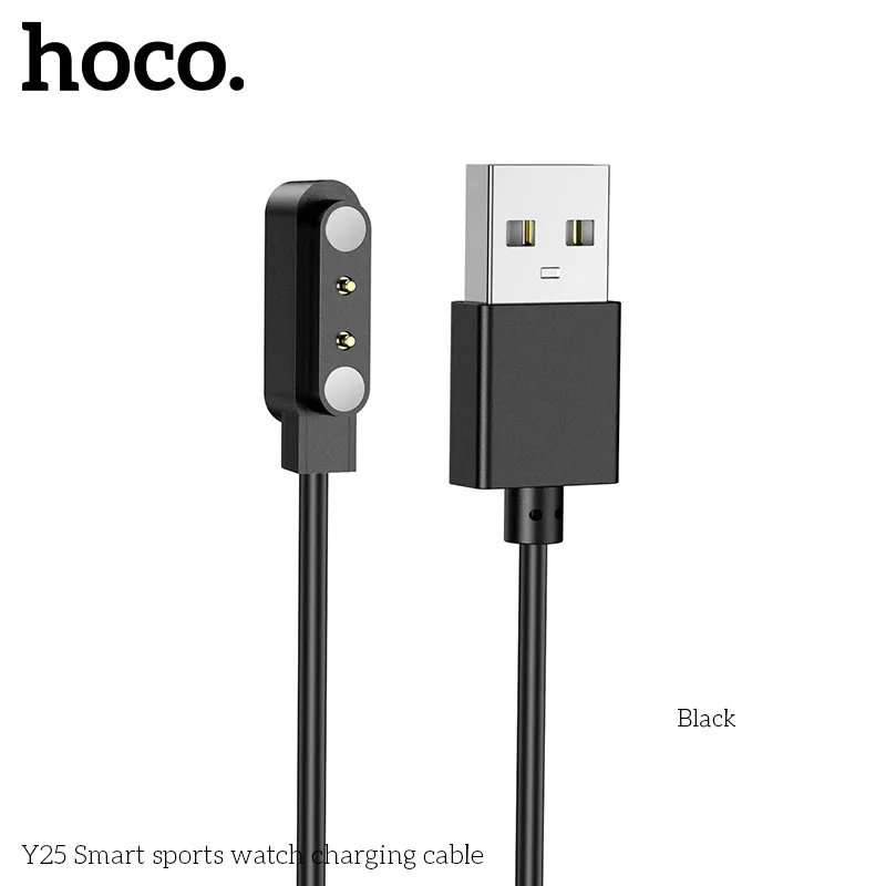 Cáp sạc Đồng Hồ Thông Minh Hoco Y25 thiết kế tinh tế phù hợp mọi đồng hồ thông minh