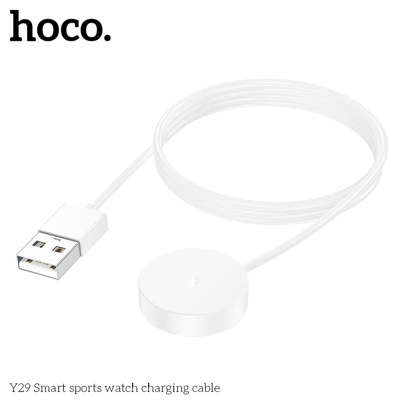 Cáp sạc Đồng Hồ Thông Minh Hoco Y29 thiết kế nhỏ gọn tiện lợi