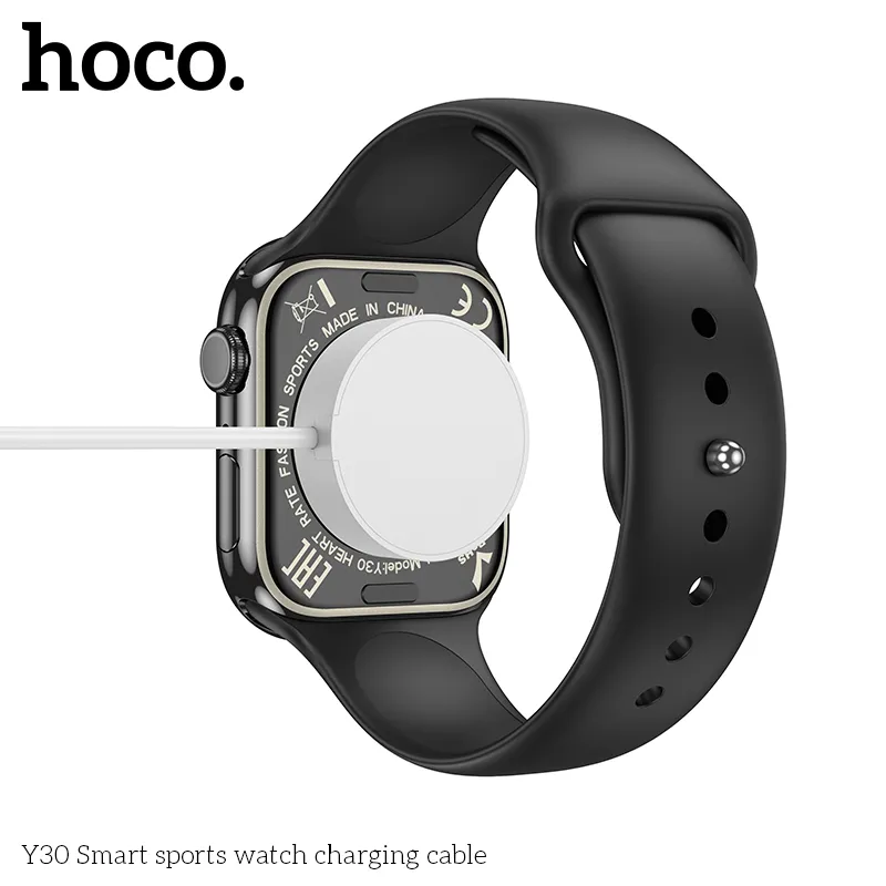 Cáp sạc Đồng Hồ Thông Minh Hoco Y30 thiết kế nhỏ gọn phù hợp mọi đồng hồ thông minh