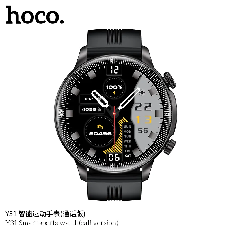 Hoco Y31 hỗ trợ gọi điện Bluetooth 5.3, tích hợp nhiều tính năng thông minh