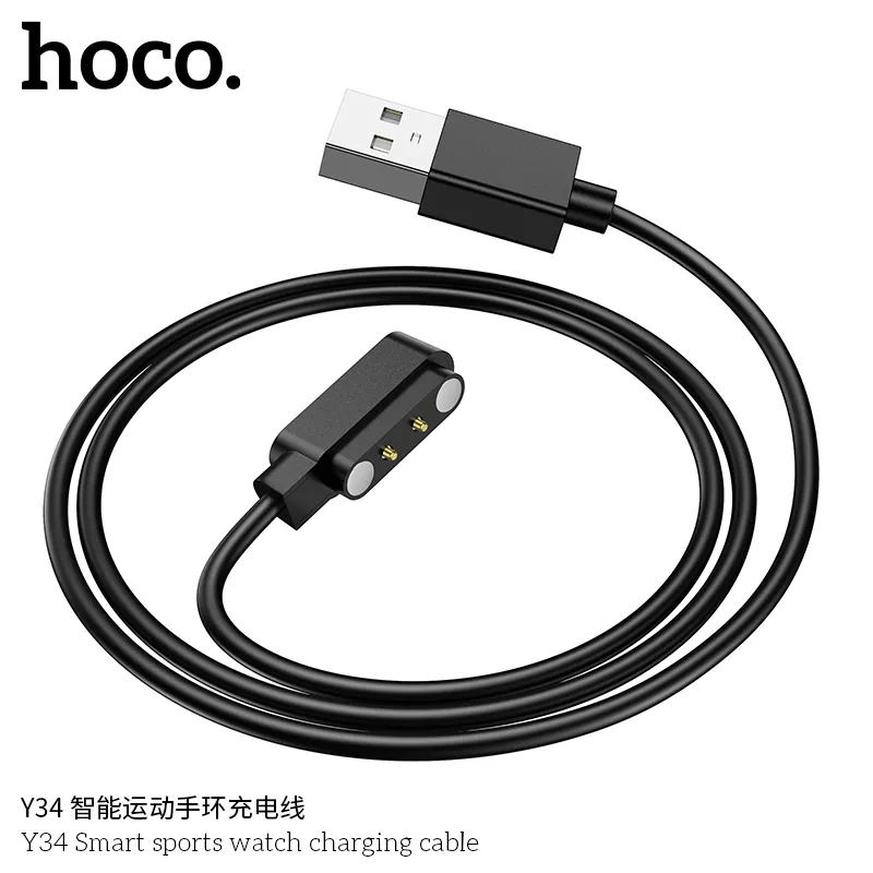 Hoco thương hiệu uy tín với cáp sạc đồng hồ thông minh Y34 chất lượng