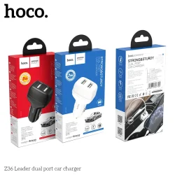 Tẩu Sạc Ô tô Hoco Z36 Leader
