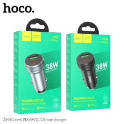 Tẩu Sạc Ô tô Hoco Z49B Level PD38W