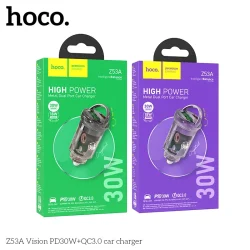 Tẩu Sạc Ô tô Hoco Z53A Vision PD30W+QC3.0