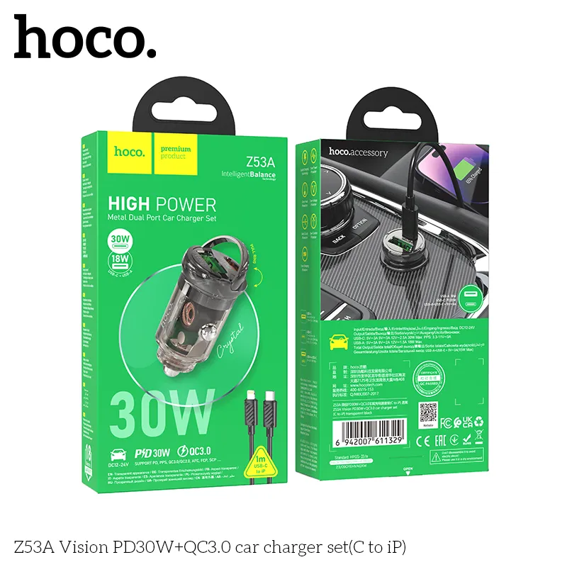 Công năng sạc nhanh PD30W và QC3.0, bảo vệ đa lớp, hỗ trợ nhiều thiết bị