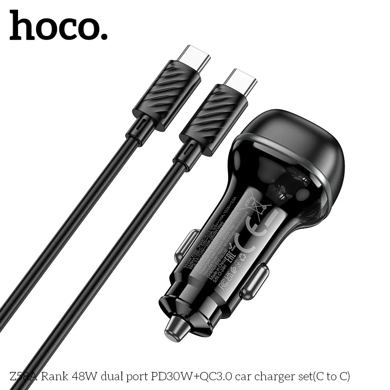 Công suất cao 48W, hỗ trợ PD 30W và QC3.0 cho sạc nhanh hiệu quả