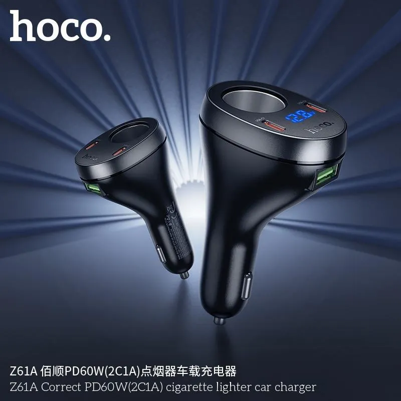 Công năng sạc nhanh USB-C và USB-A đa chuẩn PD60W