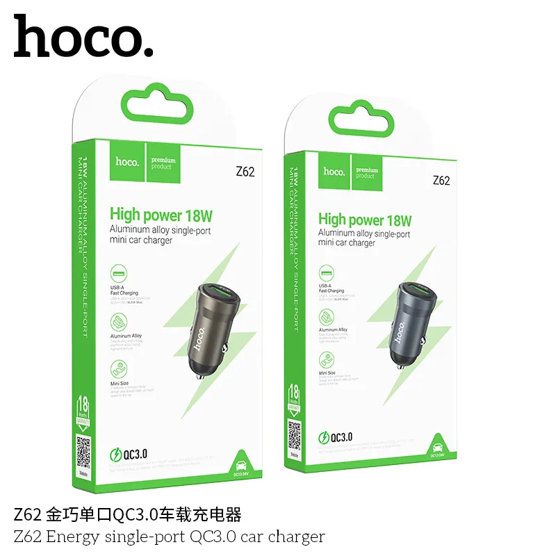 Tẩu sạc hỗ trợ Quick Charge 3.0, phát điện ổn định, bảo vệ quá nhiệt và ngắn mạch