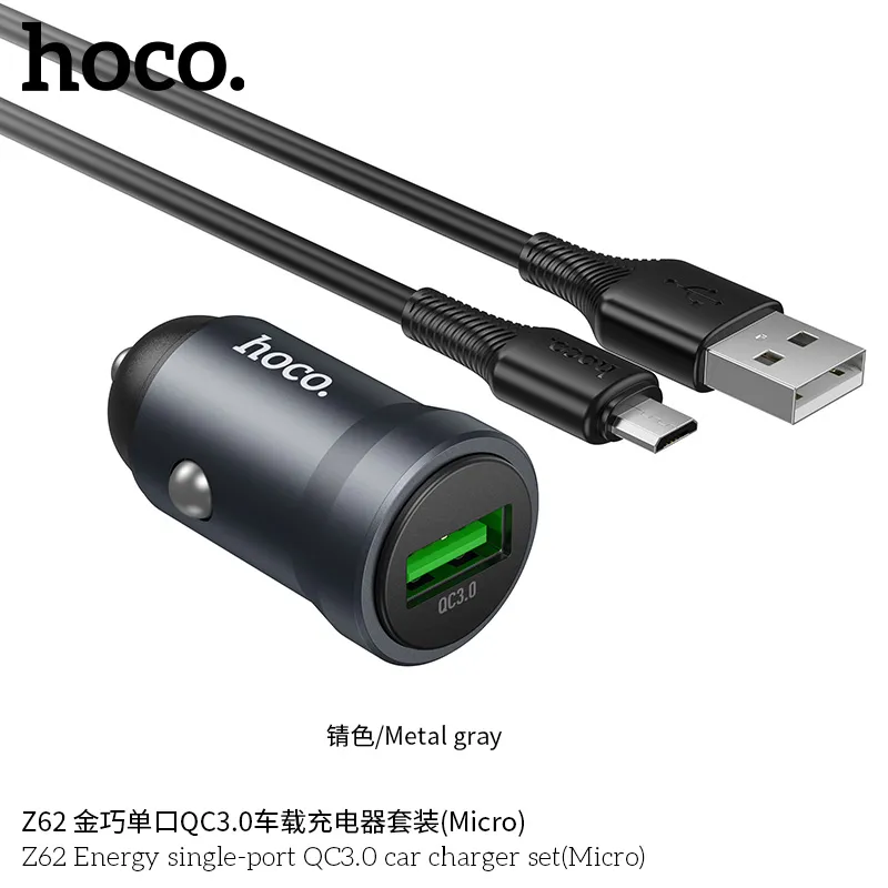 Tính năng chi tiết Hoco Z62 Energy: sạc nhanh QC3.0, tương thích đa thiết bị